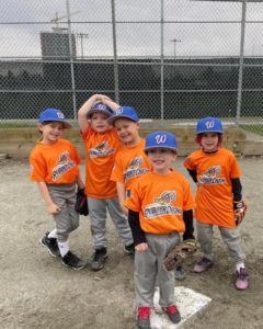 whalley baseball kids smiling