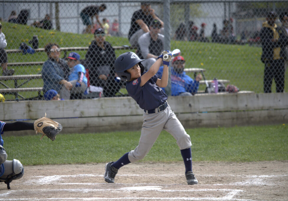 minor player at bat